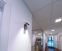 LED stenska svetilka Ceti 5, 13 W, DIM, 3000 K, bela