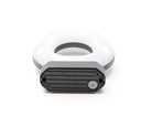 LED stenska svetilka Muscae, 13 W, 3000 K, siva