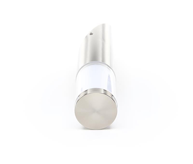LED stenska svetilka Porrima I, 1x max. 5 W GU10, srebrna