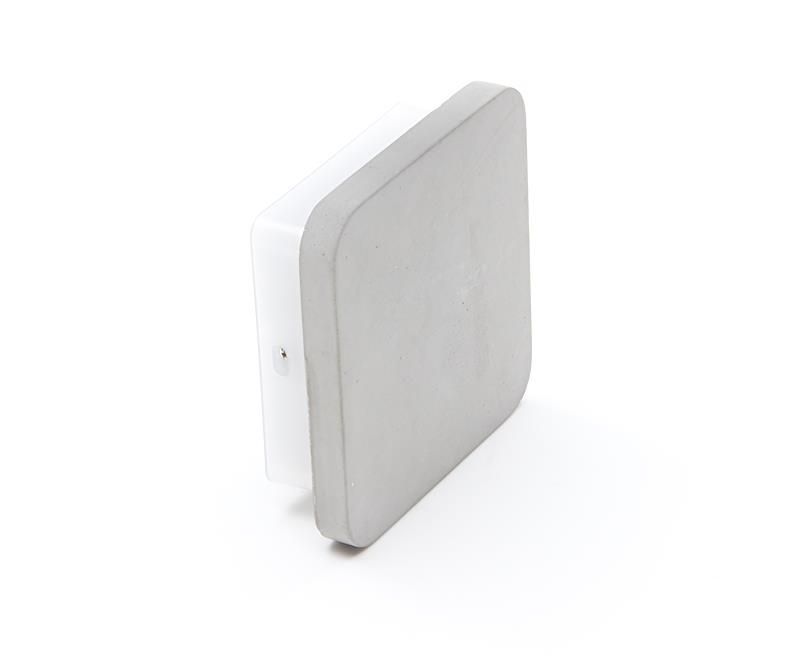 LED stenska svetilka Relono II, 4,1 W, DIM, 3000 K, siva