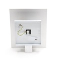LED stenska svetilka Relono, 2x max. 40 W E14, bela