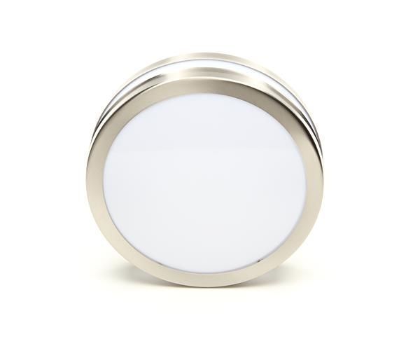 LED stenska svetilka Scuti II Rund, 2x max. 11 W E27, siva