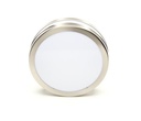 LED stenska svetilka Scuti II Rund, 2x max. 11 W E27, siva