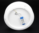 LED stropna svetilka Sculptoris 450 mm, 27 W, DIM, 3000 K, bela
