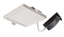 LED vgradna stropna svetilka Alya Eckig, 7 W, DIM, 2700 K, bela