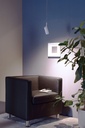 LED viseča svetilka Dabih, 7,2 W, DIM, 3000 K, bela
