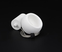 LED viseča svetilka Heze I, 6,5 W, 3000 K, bela