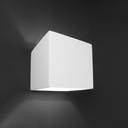 Stenska svetilka Olga, 1x max. 40 W G9, bela