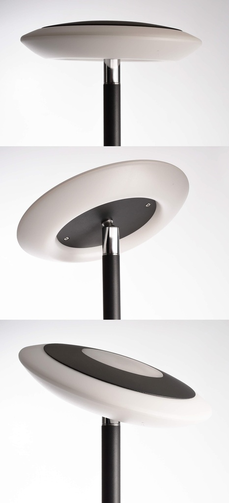 Stoječa svetilka Bermuda 18 W, Touch DIM, 3000 K, črna