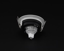 Vgradna svetilka downlight Enif, 1x max. 35 W MR16, bela