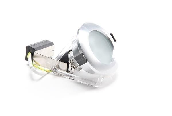 Vgradna svetilka downlight Rund, 1x max. 50 W GU10, srebrna