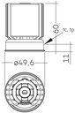 LED module SLA DC G2 50mm 700lm 927 24D SNC