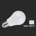 LED Bulb - 10.5W E27 A58 Plastic 6500K 