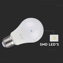 LED Bulb - 10.5W E27 A58 Plastic 4000K