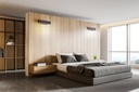 LED wall light Nicoletta