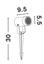 Outdoor floor light Destry