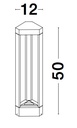 Outdoor floor light Pax