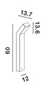 Outdoor floor light Brigitta