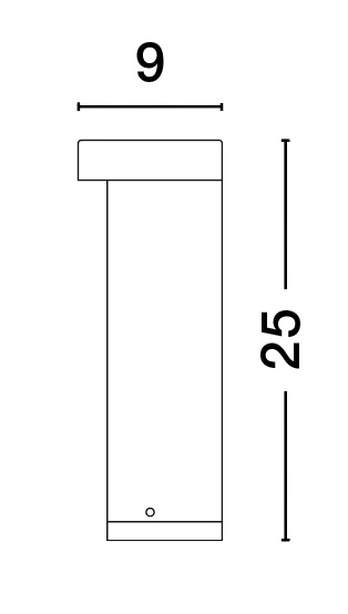 Outdoor floor light Tien