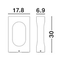 Outdoor floor light Portal