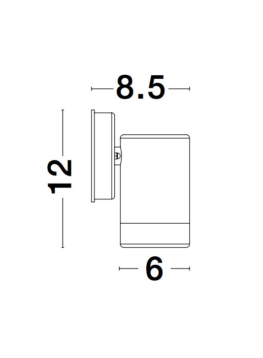 Outdoor wall light Limbio