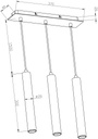 LED pendant light Slim