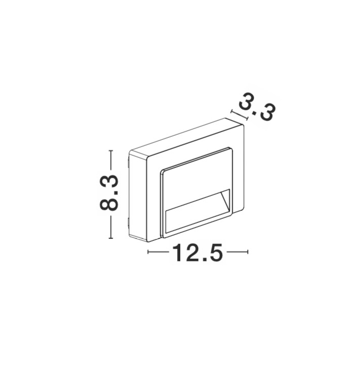Outdoor wall light Luton Small