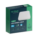 24W LED Dome Light SAMSUNG Chip 4000K Square White Frame
