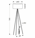 Floor light Shanti