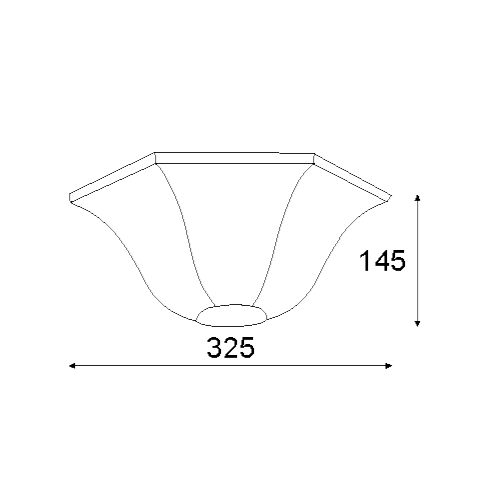 WALL LIGHT GK 600C  1150  CLEONI