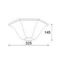 WALL LIGHT GK 600C  1150  CLEONI