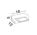Outdoor wall light Acqua 3