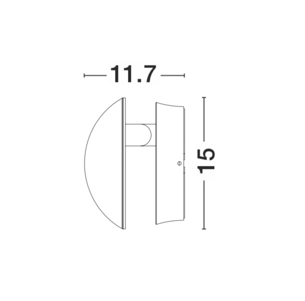 Outdoor wall light Agile 3