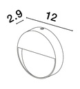 Outdoor wall light Arne 4