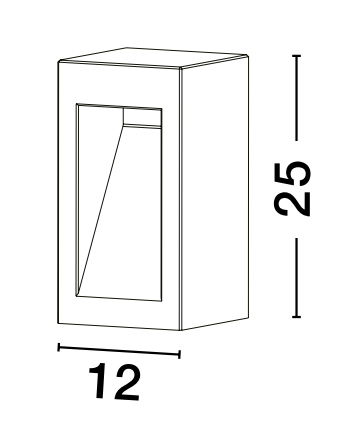 Outdoor wall light Barco 3