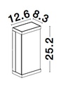 Outdoor wall light Bay 6