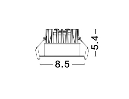 Outdoor wall light Blade - 5 4