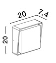 Outdoor wall light Cape 6