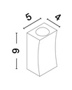 Outdoor wall light Dewei 4