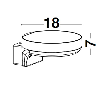 Outdoor wall light Enzi 4