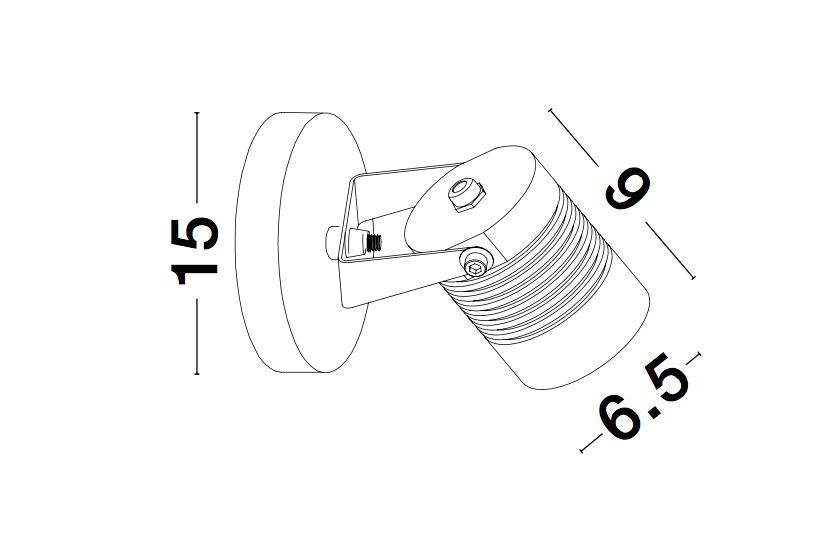 Outdoor wall light Fend 6