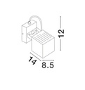 Outdoor wall light Focus - 2 3