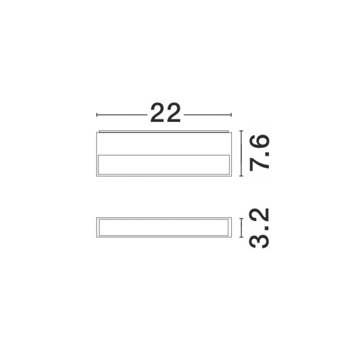 Outdoor wall light Fungo 2
