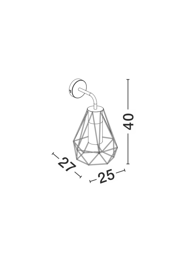 Outdoor wall light Isidora 3