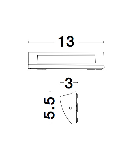 Outdoor wall light Liv 5