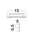 Outdoor wall light Liv 5