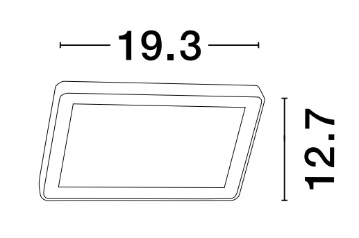 Outdoor wall light Nobu 5