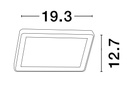 Outdoor wall light Nobu 5