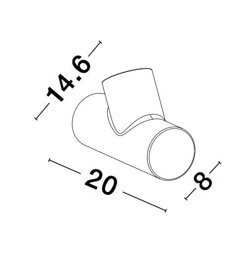 Outdoor wall light Ramo 5