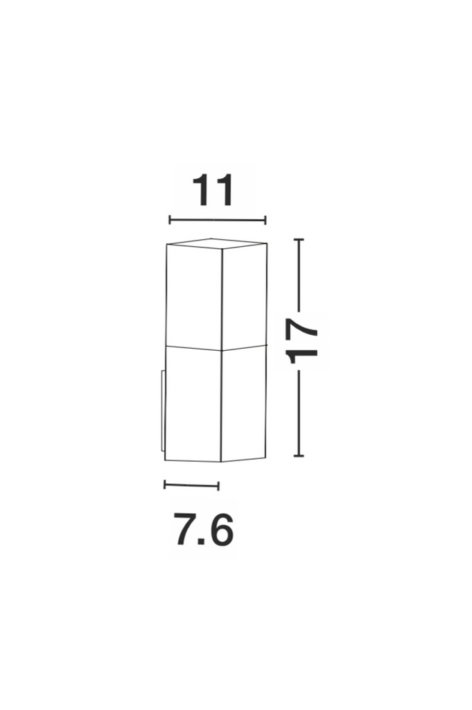 Outdoor wall light Stick 2